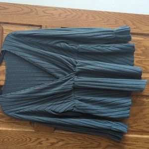 Plus babydoll sweater blouse